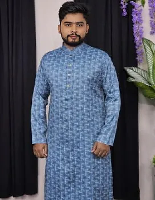 ব্লু প্যাটার্ন পাঞ্জাবি